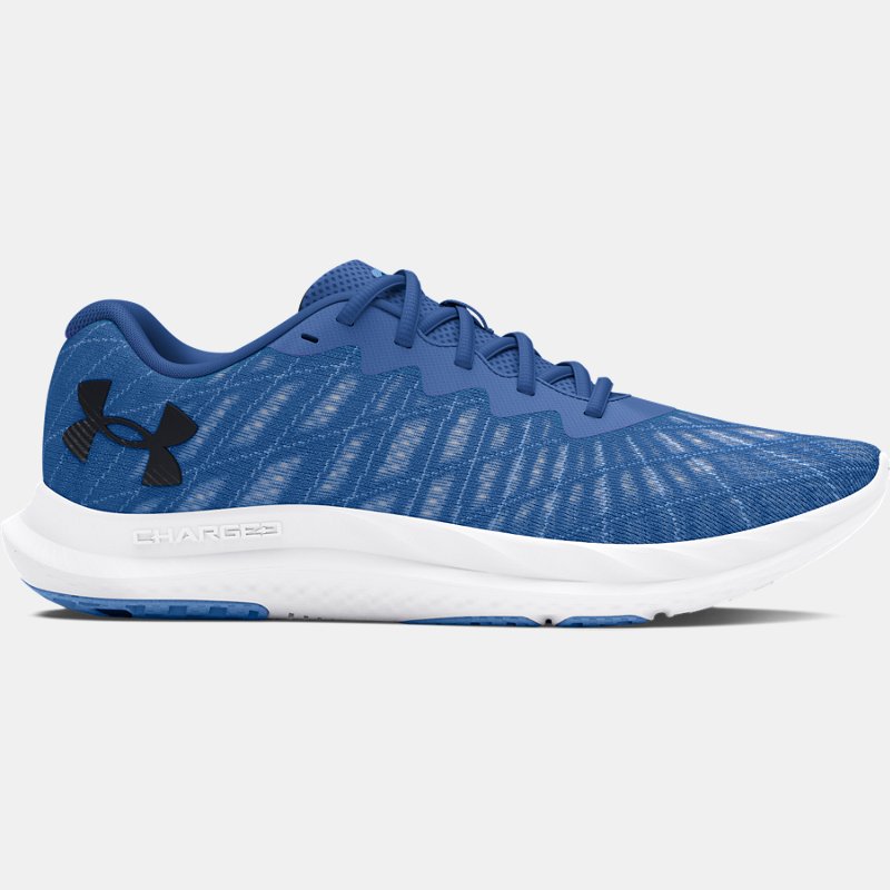 Under Armour Charged Breeze Running Shoes Tech Blue Horizon Blue Black