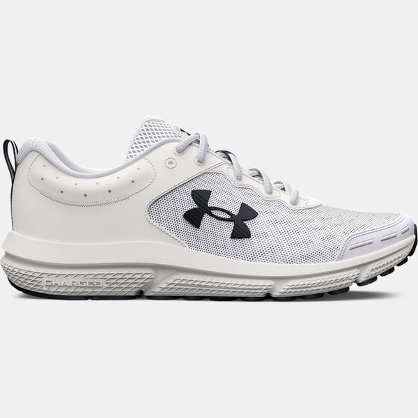 Under Armour Charged Assert Running Shoes White Black (EU )