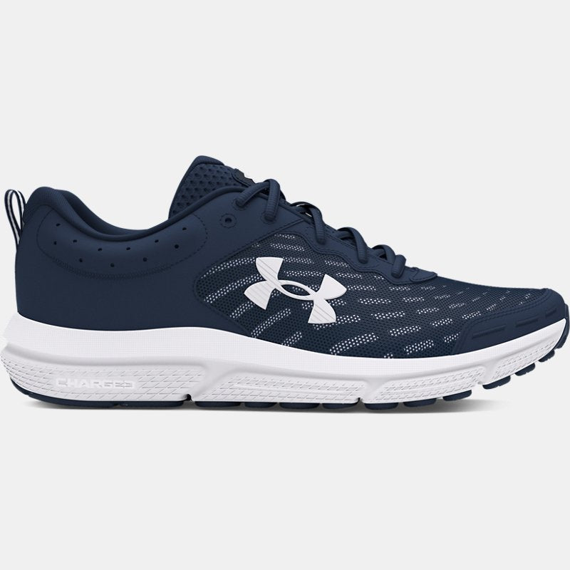 Under Armour Charged Assert Running Shoes Academy White