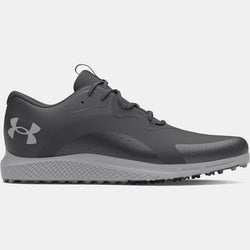 Under Armour Charged Draw Spikeless Golf Shoes Black Mod Gray