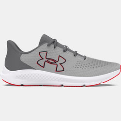 Under Armour Charged Pursuit Big Logo Running Shoes Mod Gray Titan Gray Black