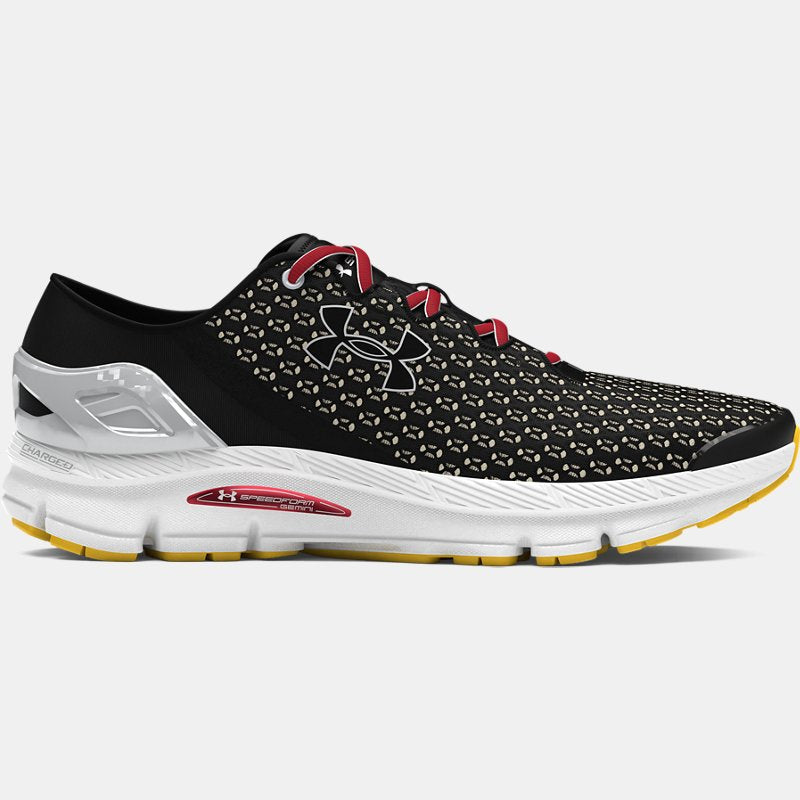 Under Armour SpeedForm® Gemini Running Shoes Black Ivory Dune Black