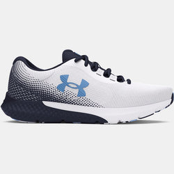 Under Armour Rogue Running Shoes White Midnight Navy Horizon Blue