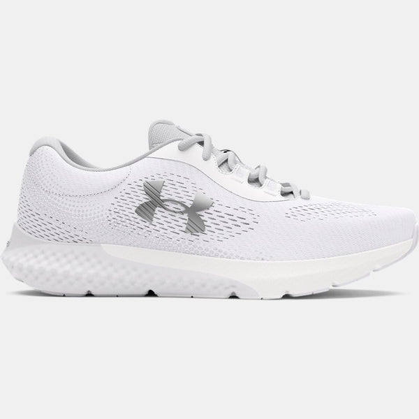 Under Armour Rogue Running Shoes White Halo Gray Metallic Silver