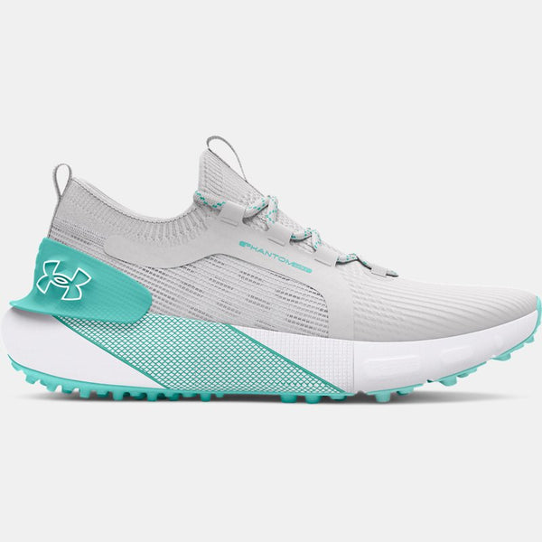 Under Armour Phantom Golf Shoes Distant Gray Distant Gray Radial Turquoise