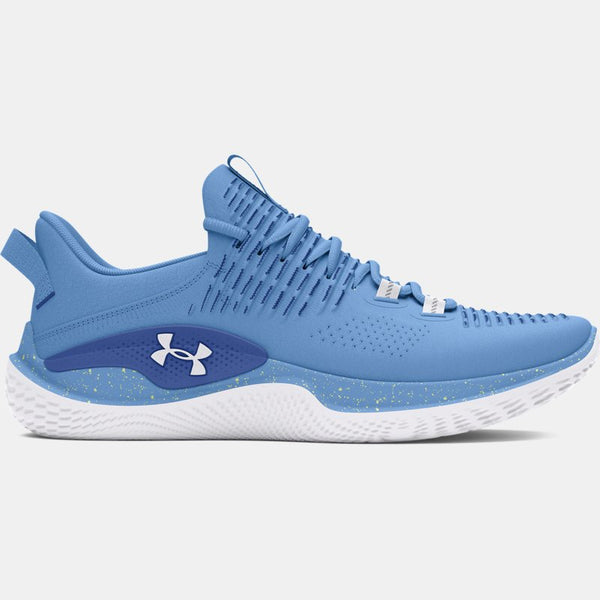 Under Armour Dynamic IntelliKnit Training Shoes Horizon Blue Tech Blue White