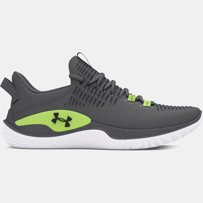 Under Armour Dynamic IntelliKnit Training Shoes Titan Gray Morph Green Midnight Navy