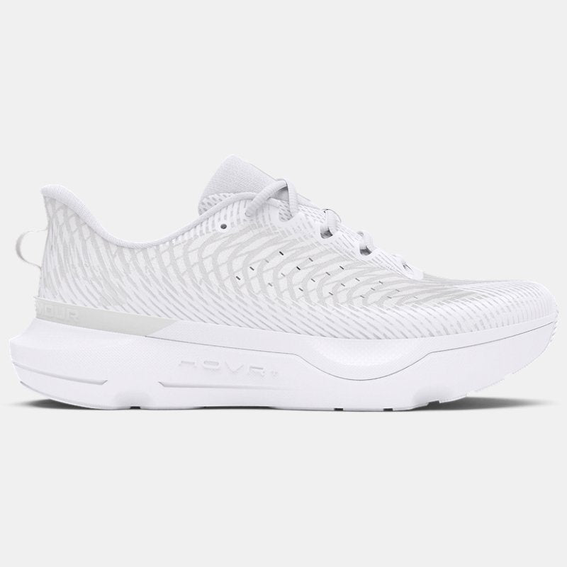 Under Armour Infinite Pro Running Shoes White Distant Gray Halo Gray