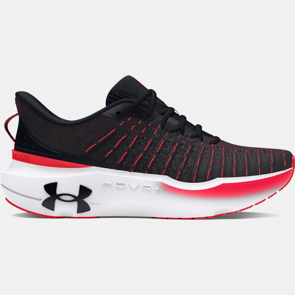 Under Armour Infinite Elite Running Shoes Black Anthracite Racer Red