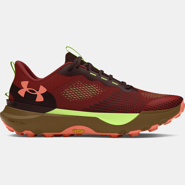 Under Armour Infinite Pro Trail Running Shoes Earthen Orange Brown Obsidian Flare Orange