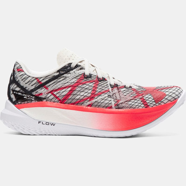 Under Armour Velociti Elite Running Shoes White Clay Racer Red Anthracite (EU )