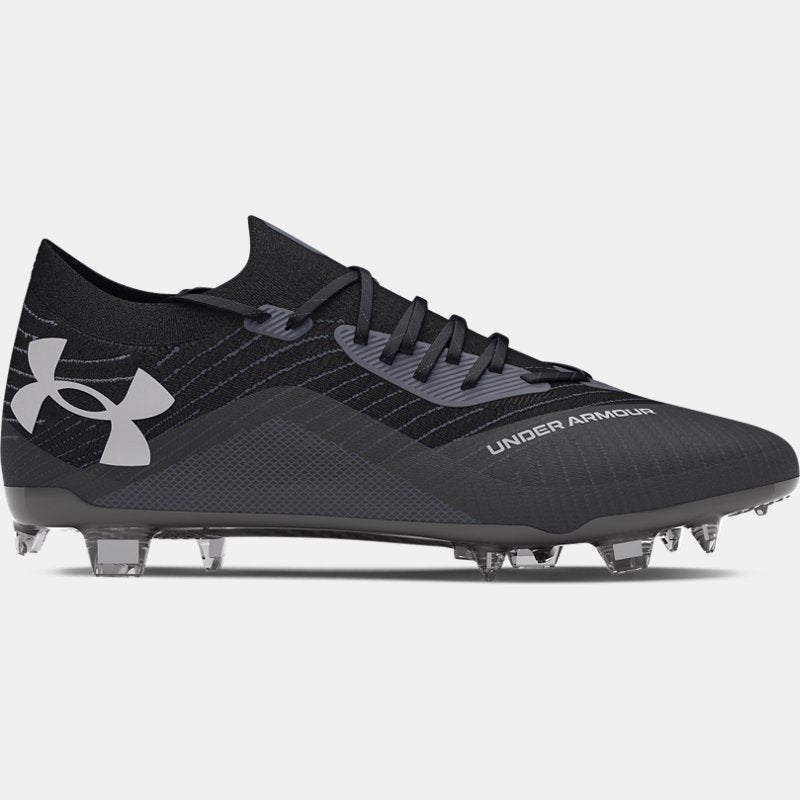 Under Armour Shadow Elite Firm Ground Football Boots Black Castlerock Halo Gray