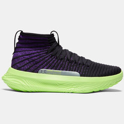 Under Armour FUTR X ELITE Start Of Season Basketball Shoes Black Morph Green Purple