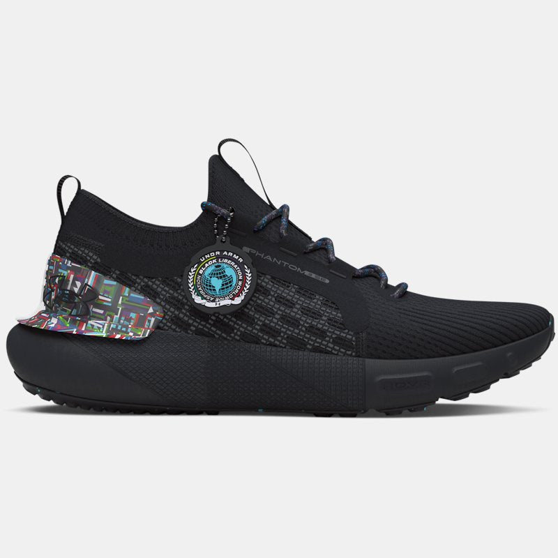 Under Armour Phantom SE Black History Month Running Shoes Black Castlerock Black