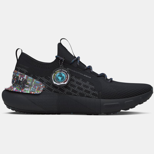 Under Armour Phantom SE Black History Month Running Shoes Black Castlerock Black (EU )