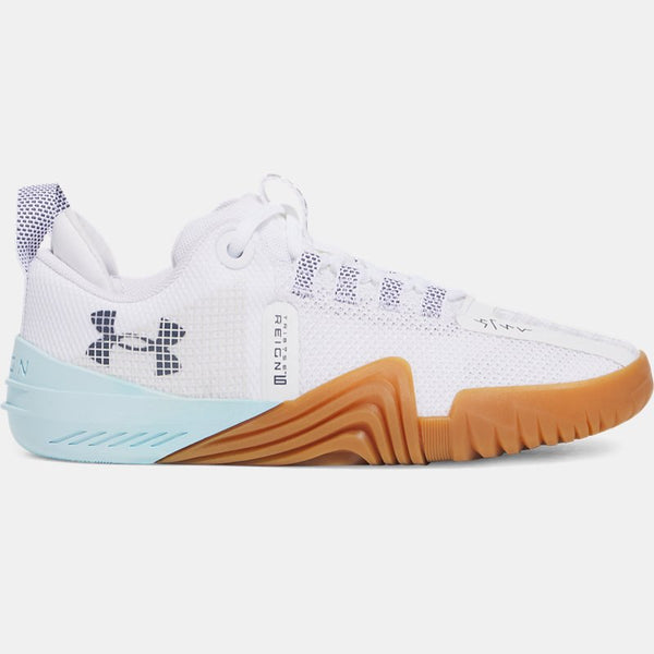 Under Armour Reign Training Shoes White Distant Gray Downpour Gray