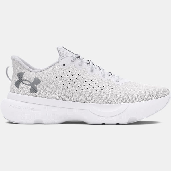 Under Armour Infinite Running Shoes White White Metallic Silver