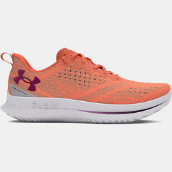 Under Armour Velociti Running Shoes Flare Orange Distant Gray Purple Gemini