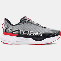 Under Armour Infinite Pro Storm Running Shoes Distant Gray Black White (EU )