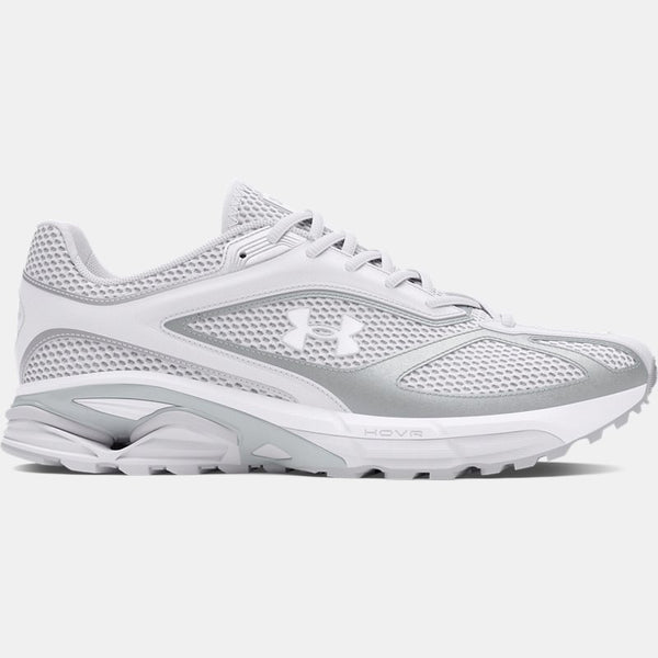 Under Armour Apparition Shoes White Metallic Silver Halo Gray (EU )