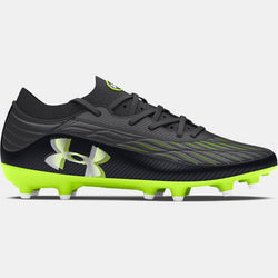 Under Armour Magnetico Pro Firm Ground Football Boots Black Anthracite White