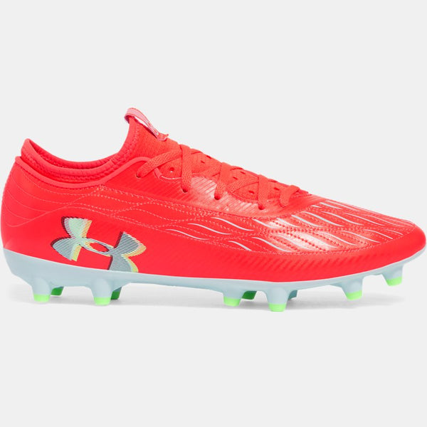 Under Armour Magnetico Select 4 Firm Ground Football Boots Ares Red Stream