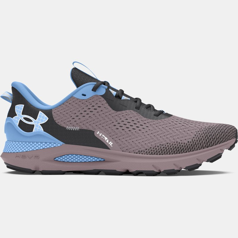 Under Armour Sonic Trail Running Shoes Tetra Gray Horizon Blue Nimbus Blue (EU )