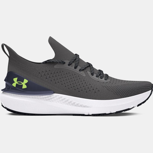 Under Armour Shift Running Shoes Castlerock White Morph Green (EU )