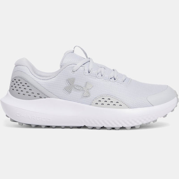 Under Armour Surge Golf Shoes Halo Gray Metallic Silver