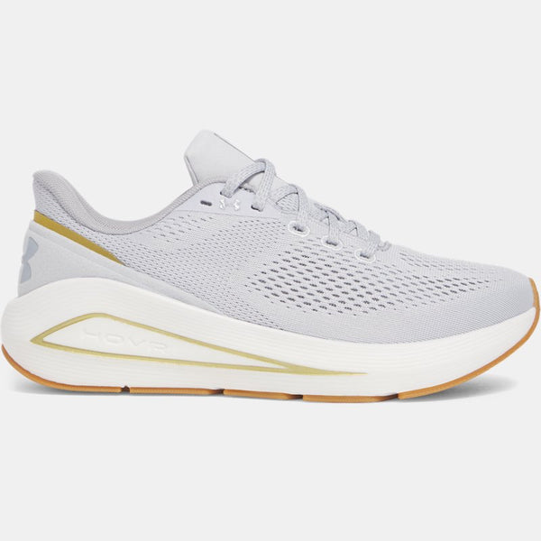 Under Armour Sonic Running Shoes Halo Gray White Mod Gray