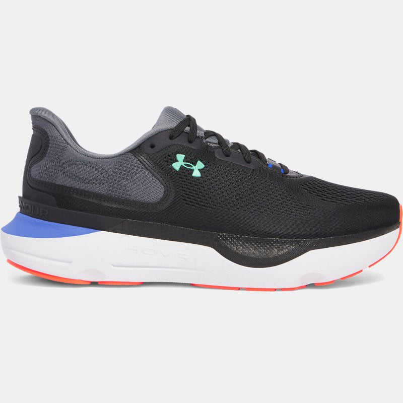 Under Armour Infinite Pro Running Shoes Black Virtual Violet Comet Green