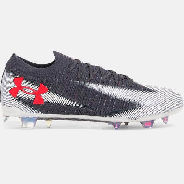 Under Armour Shadow Elite 3 FG Football Boots Anthracite White Racer Red