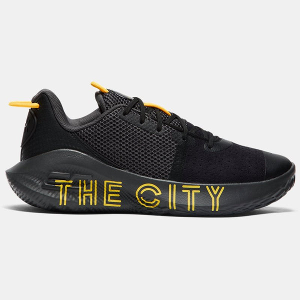 Curry FloTro 'The City' Basketball Shoes Black Jet Gray Taxi