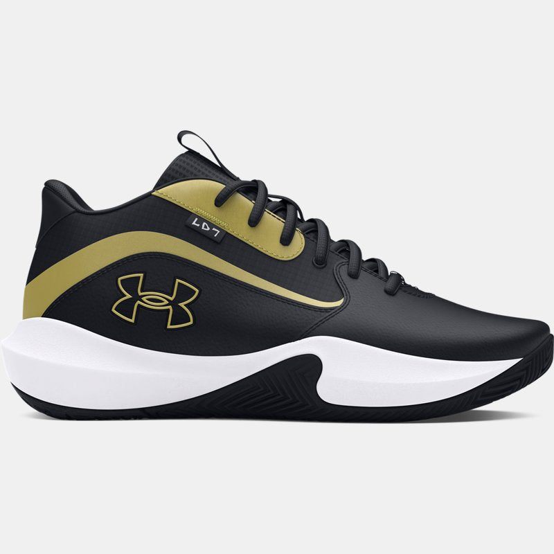 Under Armour Lockdown Basketball Shoes Black Metallic Gold