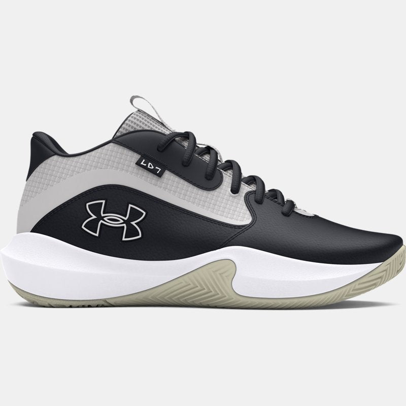 Under Armour Lockdown Basketball Shoes Black Silt Distant Gray (EU )