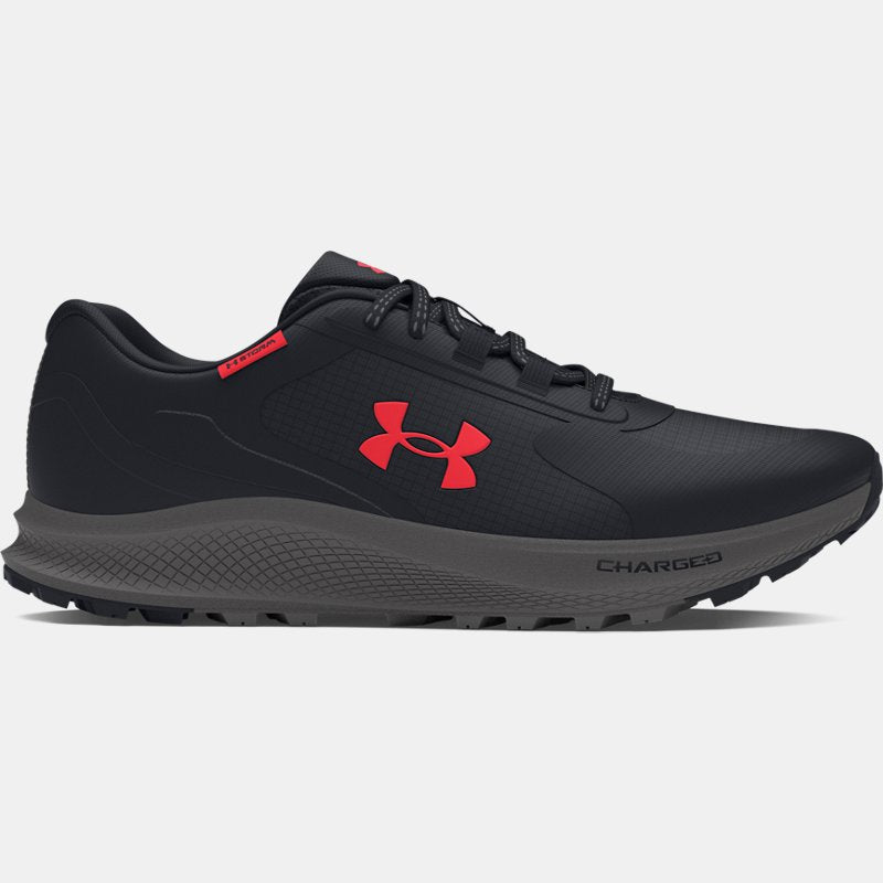 Under Armour Bandit Trail Running Shoes Black Racer Red