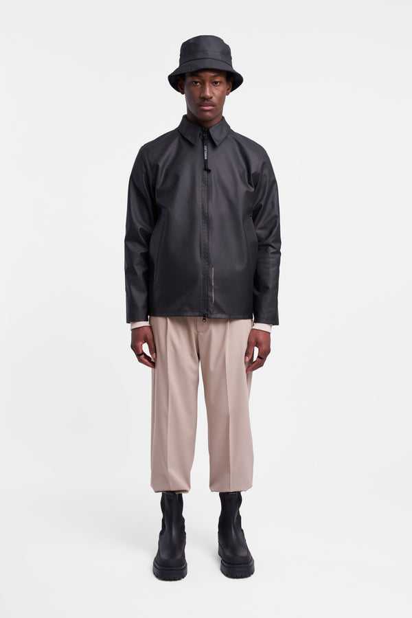 Stutterheim Notting Hill Lightweight Overshirt Black