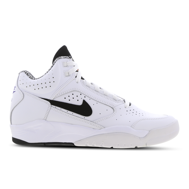 Nike Flight Sneakers Leather & White