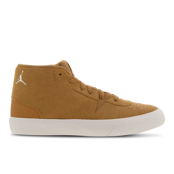 Jordan Series Mid Sneakers Leather & Yellow