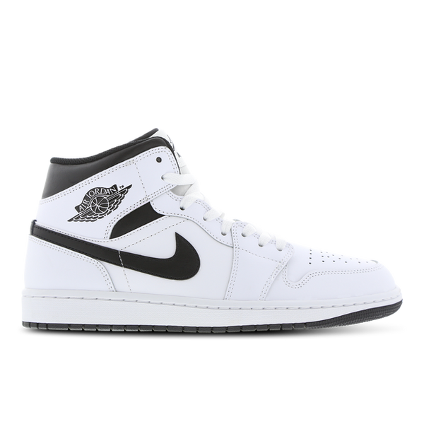 Jordan 1 Mid Sneakers Leather & White