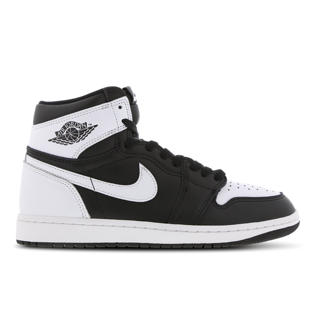 Jordan Aj1 Retro High Og Sneakers Leather Black