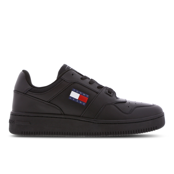 Tommy Jeans Basket Low Shoes Black