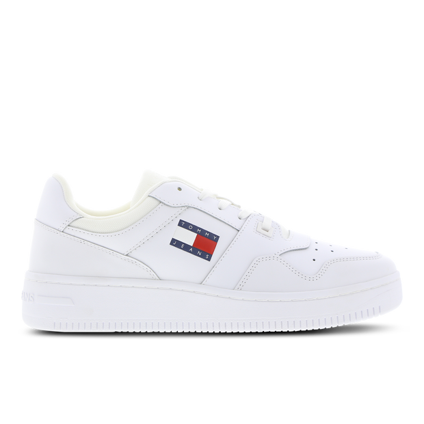 Tommy Jeans Basket Low Shoes White