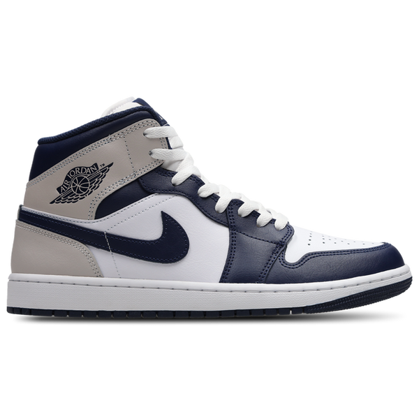 Jordan Aj1 Mid Sneakers Leather & White