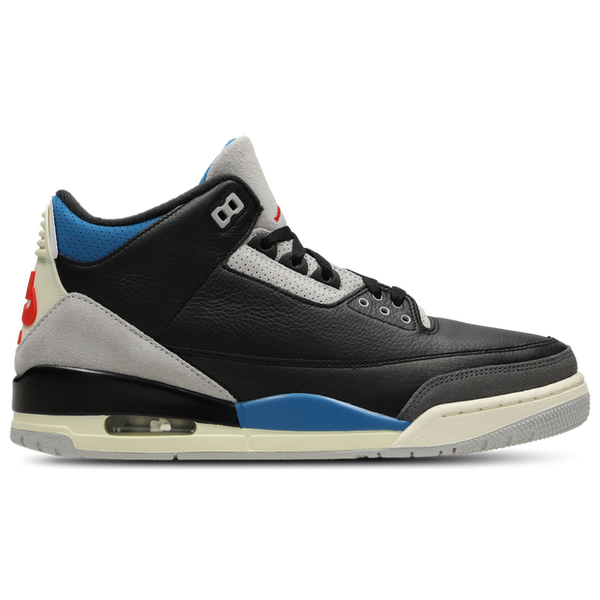 Jordan Aj3 Retro Sneakers Leather Black