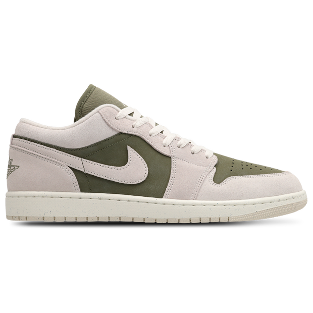 Jordan 1 Low Sneakers Leather Olive