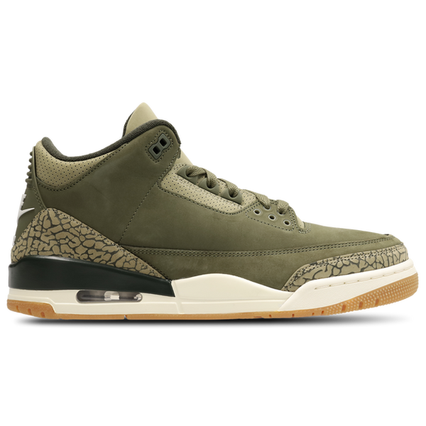 Jordan Aj3 Retro Sneakers Leather Olive