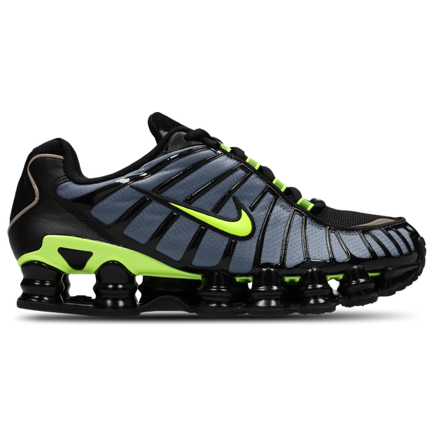 Nike Shox Sneakers Synthetics, Textile Blue