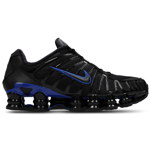Nike Shox Sneakers Synthetics, Textile Black
