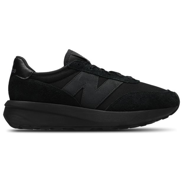 New Balance 370 Sneakers Leather Black